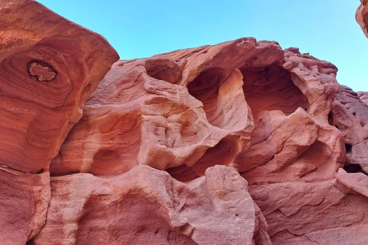 Colored Canyon, White Canyon, Ain Khodra, Mushroom Rock view 1