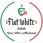 Flat white logo