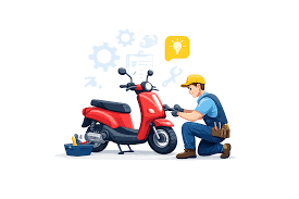 Scooter/Motorcycle Workshops (Mohamed) view 1