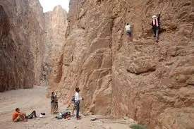 Wadi Gnai Camping view 2